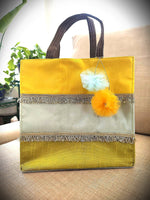 Load image into Gallery viewer, Beautiful reusable bags for return gifts/for Weddings/welcome bags, email/WhatsApp message for pricing, 14in x 10 in x 6 in,
