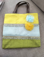 Beautiful reusable bags for return gifts/welcome bags,$25 each, 10 or more $22 each, 14in x 10 in x 6 in,
