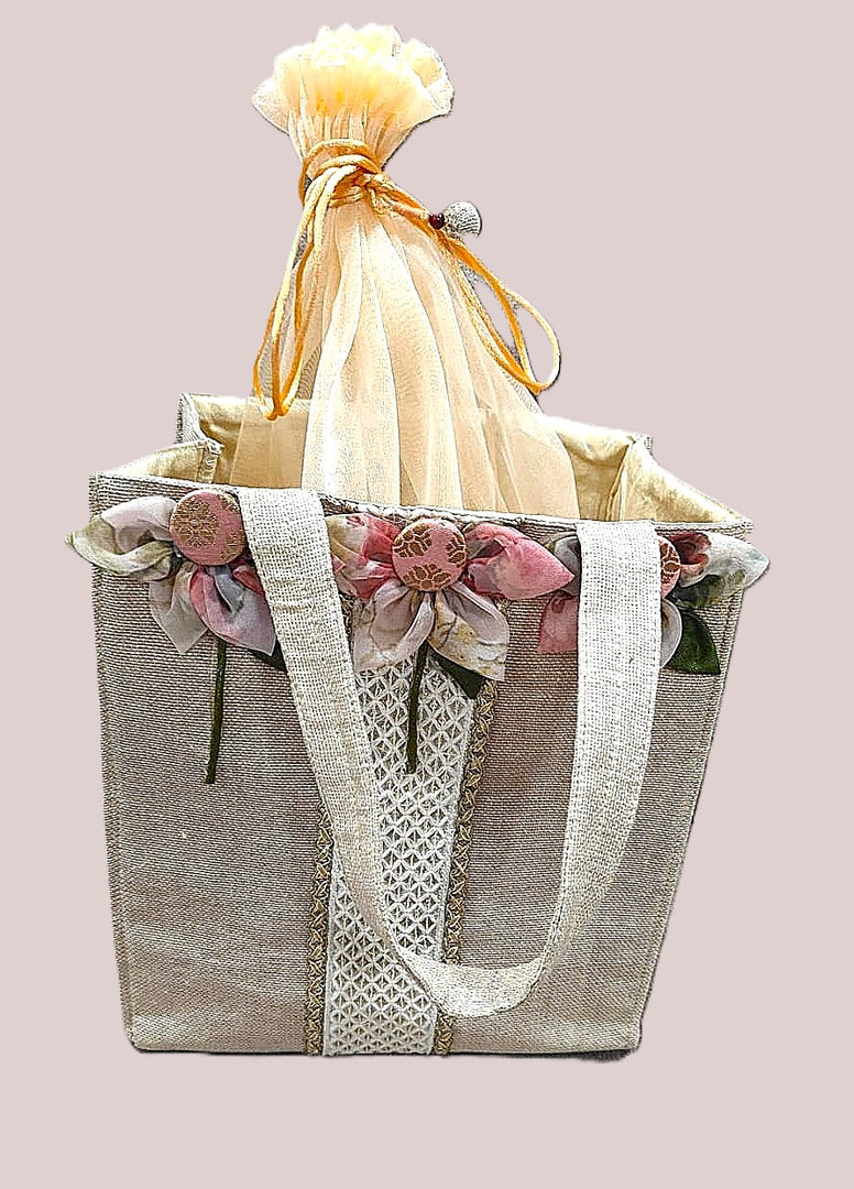 Beautiful reusable bags for return gifts/welcome bags,$25 each, 10 or more $22 each, 14in x 10 in x 6 in, C