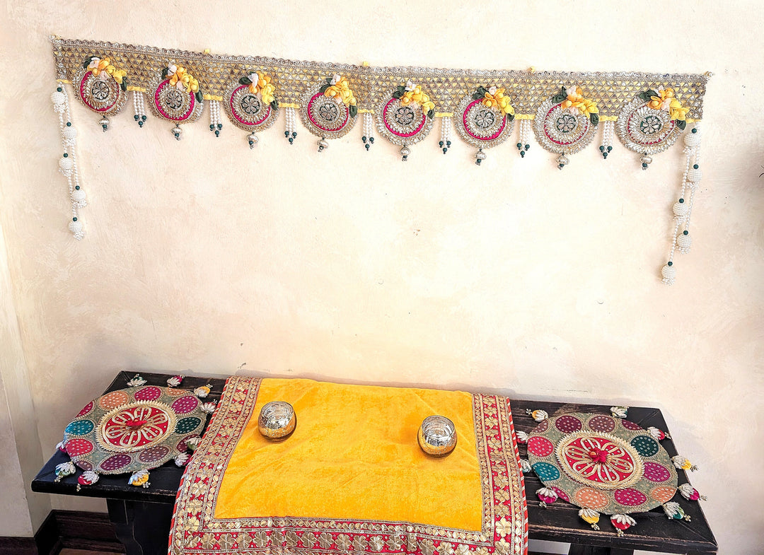 Beautiful Handmade toran/decorative doorway hanging, 42 inches,  C