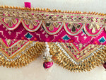 Load image into Gallery viewer, Beautiful Handmade toran decorative doorway hanging (Pink), 41 inches,  C
