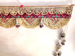 Load image into Gallery viewer, Beautiful Handmade toran decorative doorway hanging (Red ), 41 inches,  C
