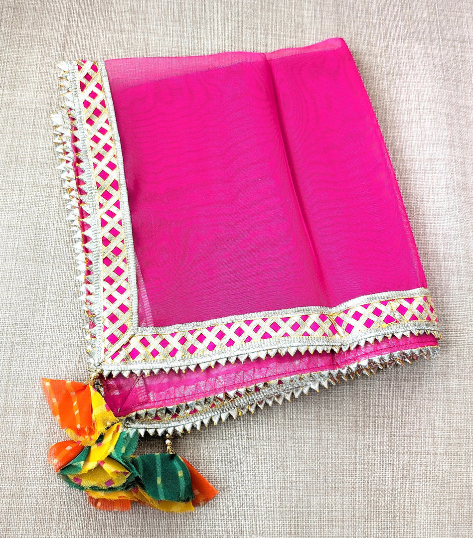 Organza squaresthal cover chowki cover or however you want to use with beautiful work. 18inches X 18 inches,   C